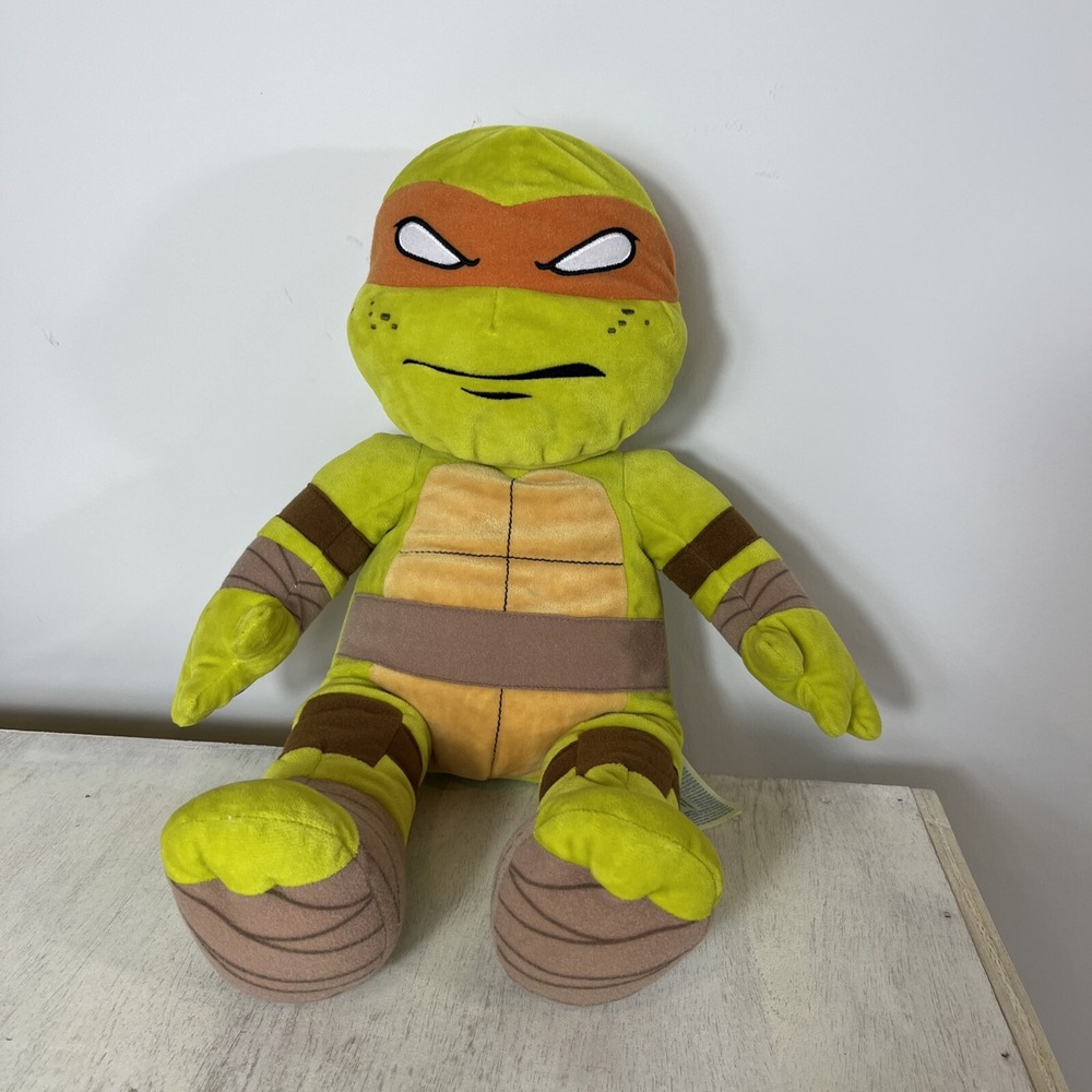 TEENAGE MUTANT NINJA TURTLE MICHELANGELO Build a Bear STUFFED ANIMAL PLUSH